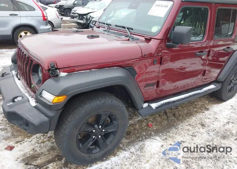 2021 Jeep Wrangler Unlimited Sport Altitude 4X4 from USA, damaged, VIN 1C4HJXDN6MW633782